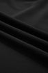 Contrast Trim V Neck Bracelet Sleeve Shift Mini Dress